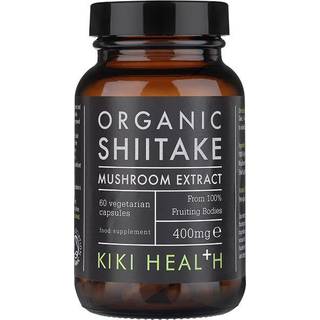 Kiki Health Organic Shiitake Mushroom Extract, 60 kapsler