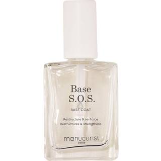 Manucurist - Nail Care - Base Sos - Base Coat Base Sos 15ml - For Women - Gennemsigtig