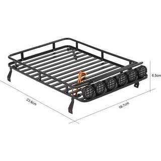 Absima - 2320124 - 1/10 Metal Luggage Tray incl. LEDs