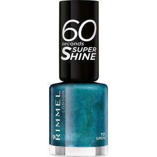 Rimmel 60 Seconds Super Shine Neglelak Skygge 721 Siren 8 ml - 8 ml