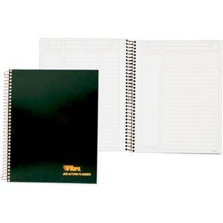 TOPS Products Journal Notetaking Planner Wirebound styrede 8-1/2 """" X6-3/4 """" Sort (Top63827) White