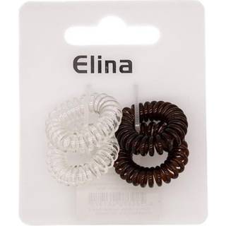 Elina Spiral Hårelastikker - 4 stk