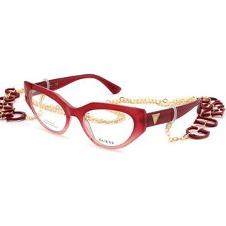 Guess GU2853 074 55 Briller Kvinder Lyserød - Transparent Pink - 55mm