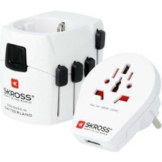Skross PRO rejsestik Hele Verden + USB