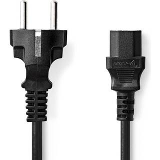 Nedis - power cable - power CEE 7/7 to power IEC 60320 C13 - 10 m