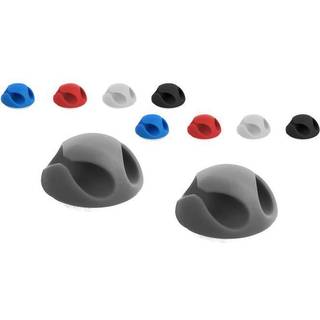 Delock mini kabelholder - 2 holdere - 10 stk