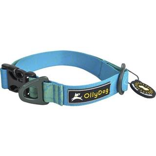 OllyDog Flagstaff Collar  Sky Bark, S