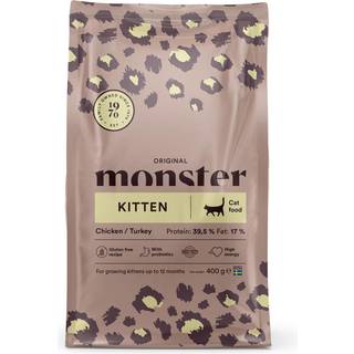 Monster Cat Original Kitten Chicken & Turkey - 400 g