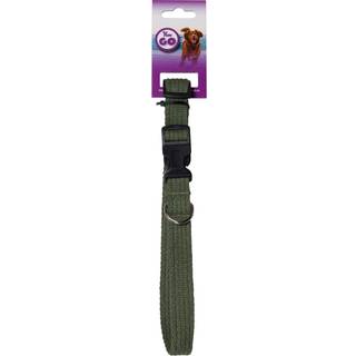 KW GO HALS M/SNAP GRØN 1.5X34-48 CM