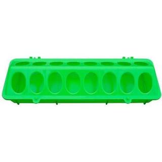 Fodertrug Plast Grøn 10X30 Cm
