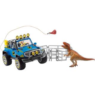 Jeep 4-hjulstrækker med dino Schleich Dinosaurs 41464