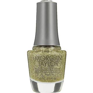 Morgan Taylor Nail Lacquer Glitter & Gold