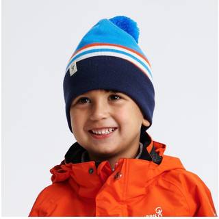 Isbjörn of Sweden Kids' Reindeer Knitted Beanie Navy, L (54-58 cm)