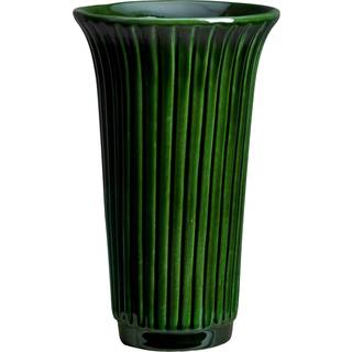 Bergs Potter Daisy vase glaseret Ø12 cm Grøn