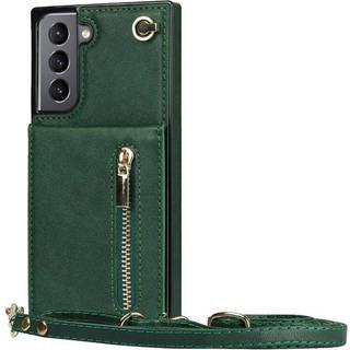Zipper halskæde etui Samsung Galaxy S22 - Sort
