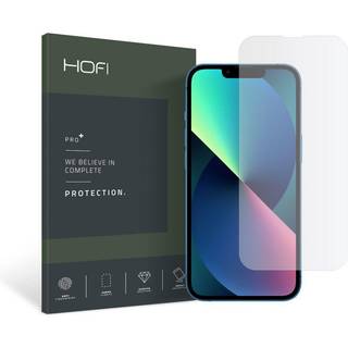 iPhone 16e / 14 / 13 / 13 Pro Hofi Hybrid Pro+ Beskyttelsesglas - Case Friendly - Gennemsigtig