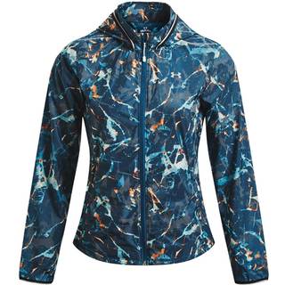Under Armour Storm Outrun The Cold Running Jacket Women - Blue, Black, Size S - blue