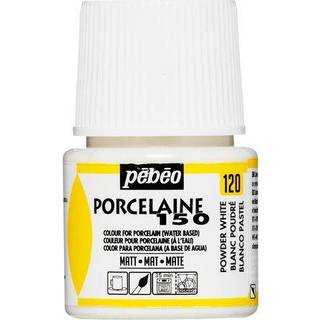 Mat porcelænsmaling pudderhvid