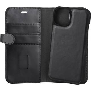 Buffalo 2-i-1 pungetui til iPhone 14 Plus (brunt)