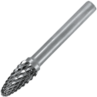 HM-fræsestift form F (RBF) 10 mm SB