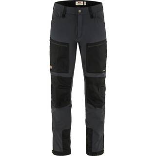 Fjällräven Men's Keb Agile Trousers Black/Black, Black-Black, 56/R