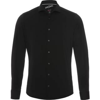 PURE Herren Hemd blau gestreift