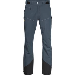 Bergans Men's Senja Hybrid Softshell Pant Black, Long XS