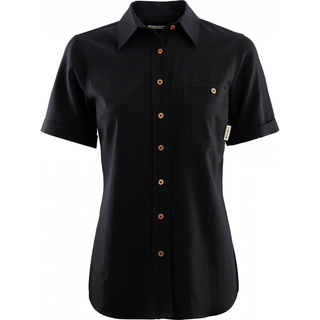 Aclima Leisurewool Short Sleeve Shirt Woman, navy-XS