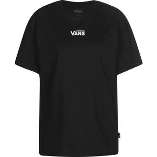 Vans - Flying V Oversized T-shirt, Woman, Black, Size: XS - Black - XS