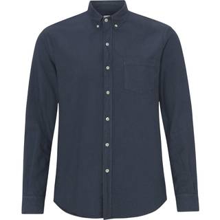 Colorful Standard Classic Organic Oxford Button Down Shirt Petrol Blue