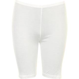 Lady Avenue Silk Jersey Short Tights - Ivory - Small