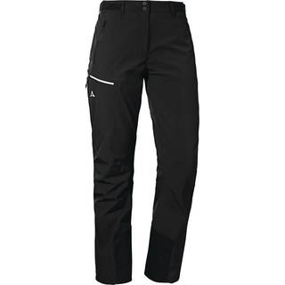 Schöffel Women's Softshell Pants Matrei Ski touring bukser Damer størrelse 21 - Short farve sort