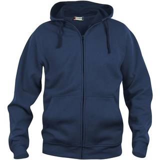 Clique 21034 Basic Hoody Full zip / Hættetrøje Dark Navy 2XL