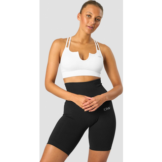 Ribbed Define Seamless Strappy Bra Black