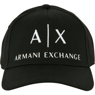 Armani Exchange Logo Baseball Cap Black