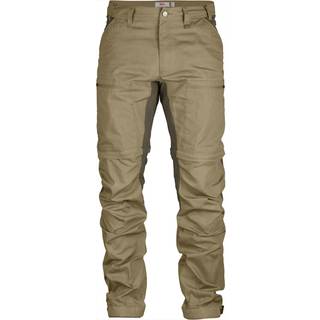 Fjällräven Abisko Lite Trekking Zip-Off Trousers Trekking bukser Herrer størrelse 50 - Long farve beige