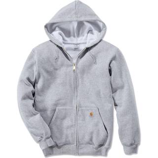 Carhartt Zip Hooded Sweatshirt Hoodie Herrer størrelse M farve grå
