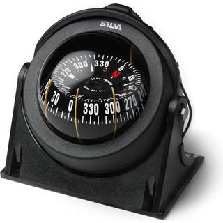 Bådkompas Silva 100NBC/FBC, Ø100 mm, bøjle/skotmonteret, sort