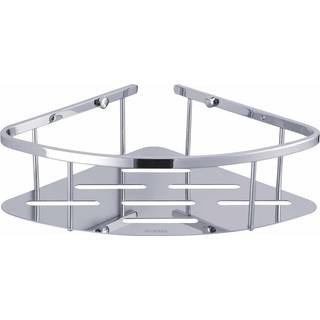 Showerdrape Showerdrape Contempo Rust Proof Large Corner Shower Basket