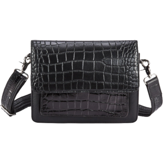 Style Juliet i sort. Fantastisk smuk crossbody skuldertaske / håndtaske / clutch