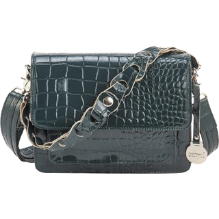 Style Juliet i mørkegrøn (kun to stk. på lager). Fantastisk smuk crossbody skuldertaske / håndtaske / clutch