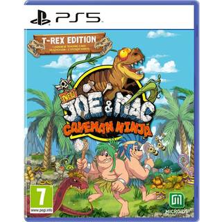 New Joe & Mac: Caveman Ninja - T-Rex Edition - Sony PlayStation 5 - Platformer