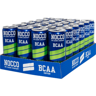 NOCCO BCAA, Päron, Koffein, 24-pak
