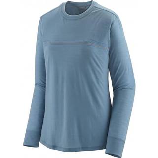 Patagonia L/S Cap Cool Merino Graphic Shirt Merino-shirt Herrer størrelse L farve sort