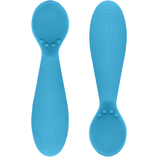 EZPZ Tiny Spoon Grey Blue (2 stk)