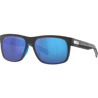 Costa Del Mar Baffin Polarized 903001 58 Solbriller Mænd Grå - Net Grey With Blue Rubber - 58mm
