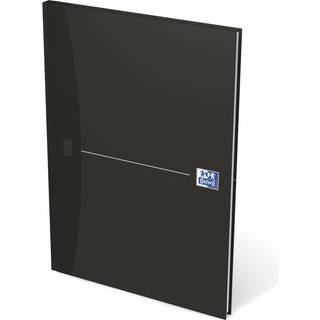 Oxford Smart Black Notesbog A4 | Kvadreret