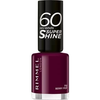 Rimmel 60 Seconds Super Shine Neglelak Skygge 712 Berry Pop 8 ml - 8 ml
