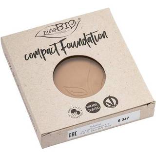 puroBIO Cosmetics Compact Foundation Kompakt pudderfoundation - Genopfyldning SPF 10 Skygge 03 9 g - 9 g