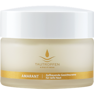 Tautropfen Hudpleje Amaranth Anti-Age Solutions Opbyggende ansigtscreme 50 ml (8.940,00 kr / 1 l) - 50 ml